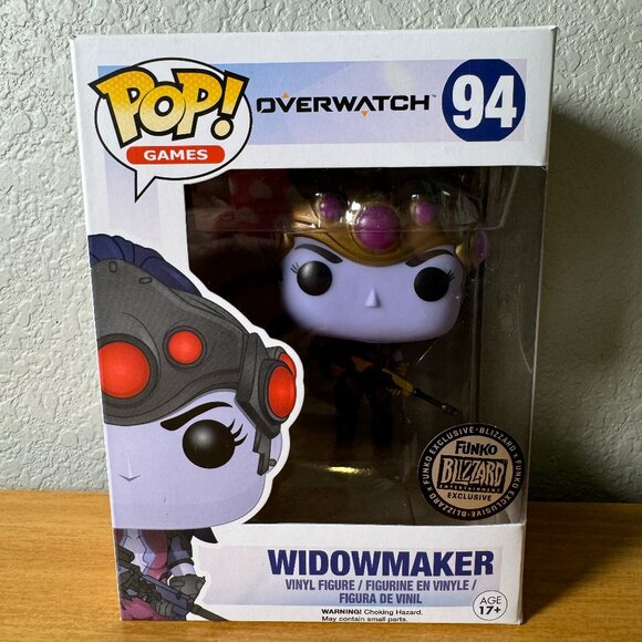 Funko Pop! #94 Widowmaker Patina Blizzard Exclusive Figure - Picture 1 of 8